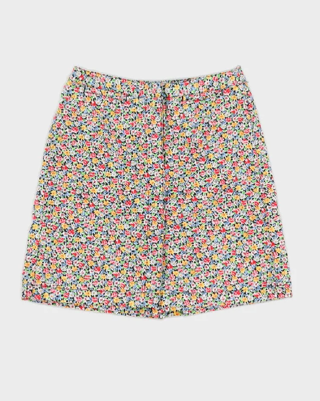 Liz Claiborne Floral Patterned Shorts Skirt - S Shorts pajama sets