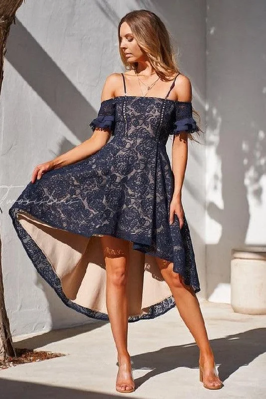 Megan Dress - Navy Winter midi dresses