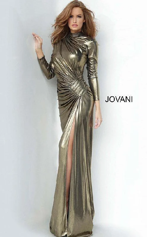 Jovani 3172 Prom Long Metallic Prom Dress Sexy maxi dresses