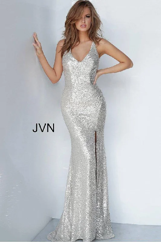 Jovani 4707 Long Formal V Neck Prom Dress Urban Outfitters maxi dresses