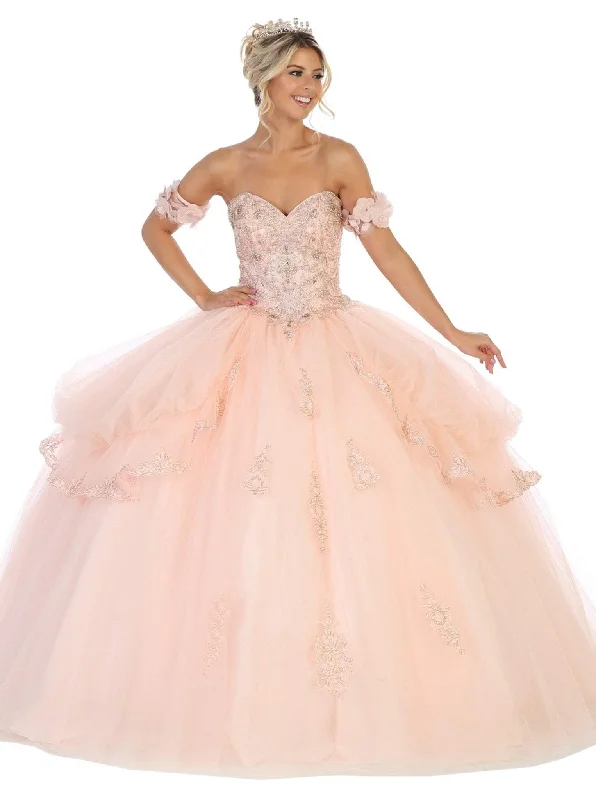 May Queen - LK120 Jeweled Sweetheart Bodice Ballgown Forever 21 party dresses