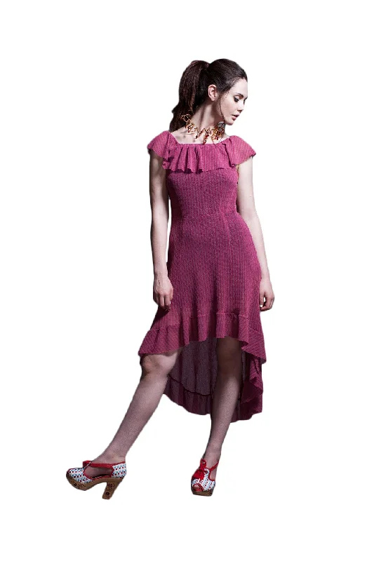 ALICE'S PIG Women's Pink Brigitte's Boogaloo Dress AP0179 NWT Discounted unclassified dresses