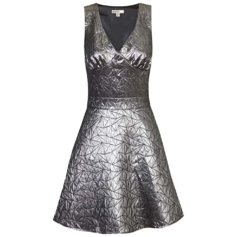 ALICE'S PIG Women's Silver Heidi's Harlequin A-Line Dress AP070 NWT Street style unclassified dresses