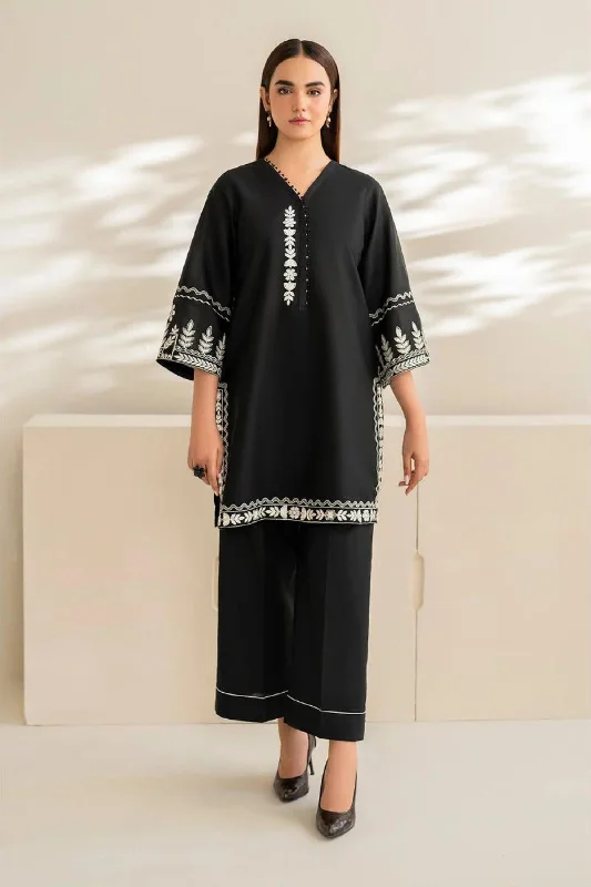 Black Lawn Readymade 2PC Suit Winter unclassified dresses