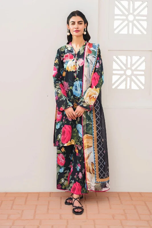 Black Multi Lawn Salwar Kameez Trendy new unclassified dresses