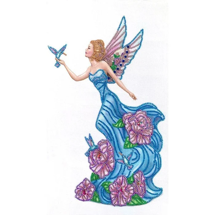 Diamond Painting - Crystal Rhinestone - Flower Dress Angel (30*50cm) Club unclassified dresses