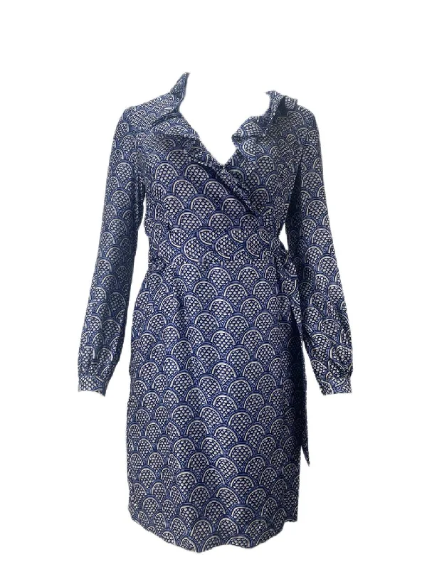 ELIZABETH MCKAY Women's Blue Scales Scotland Dress #7002 NWT Fashionable unclassified dresses