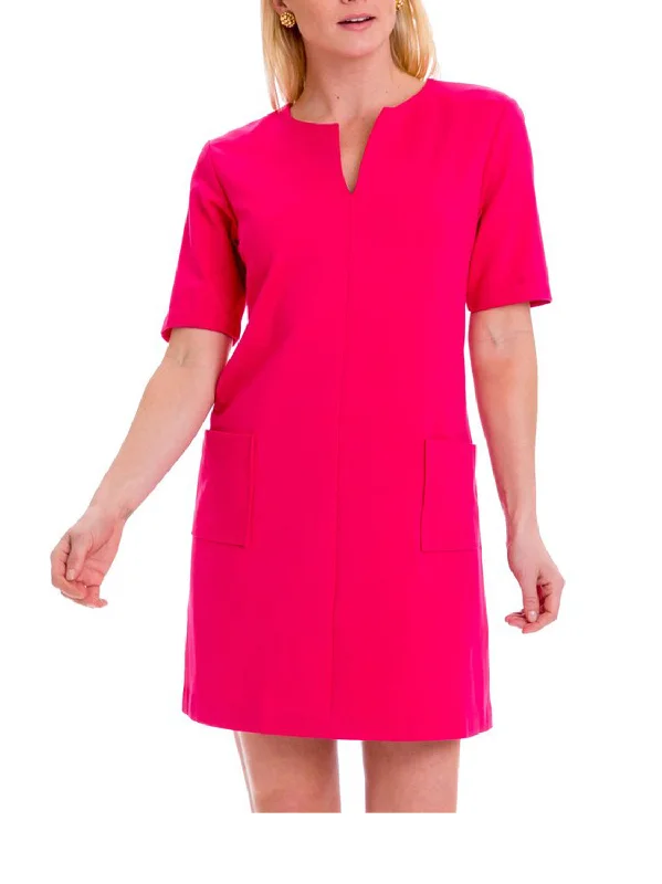 ELIZABETH MCKAY Women's Hot Pink Gwyneth Dress $255 NEW Engagement unclassified dresses