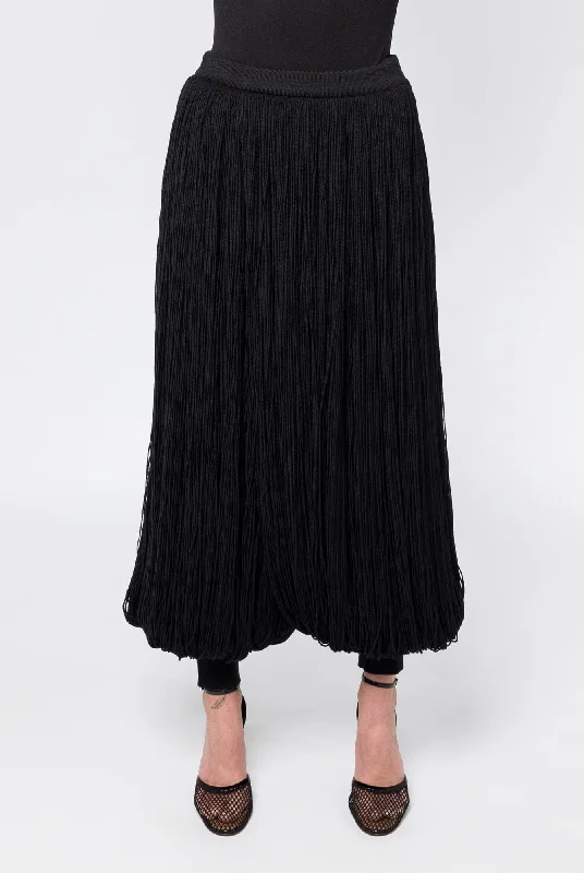 Alaïa Fringes Pant in Black Minimalist unclassified dresses