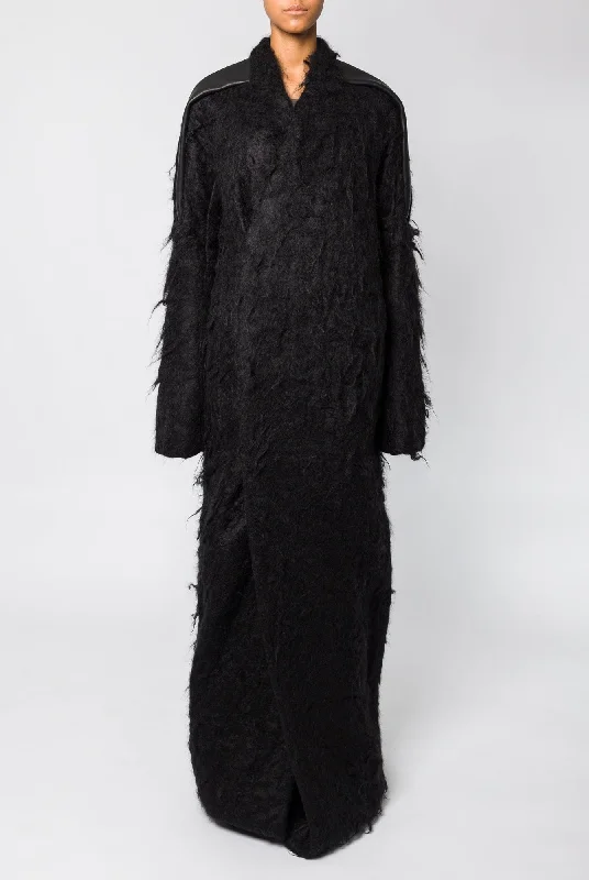 Rick Owens Officer Coat in Black Travel unclassified dresses