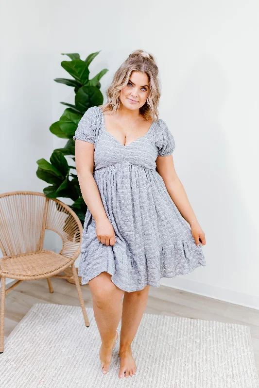 Grey Skies Dress Striped unclassified dresses