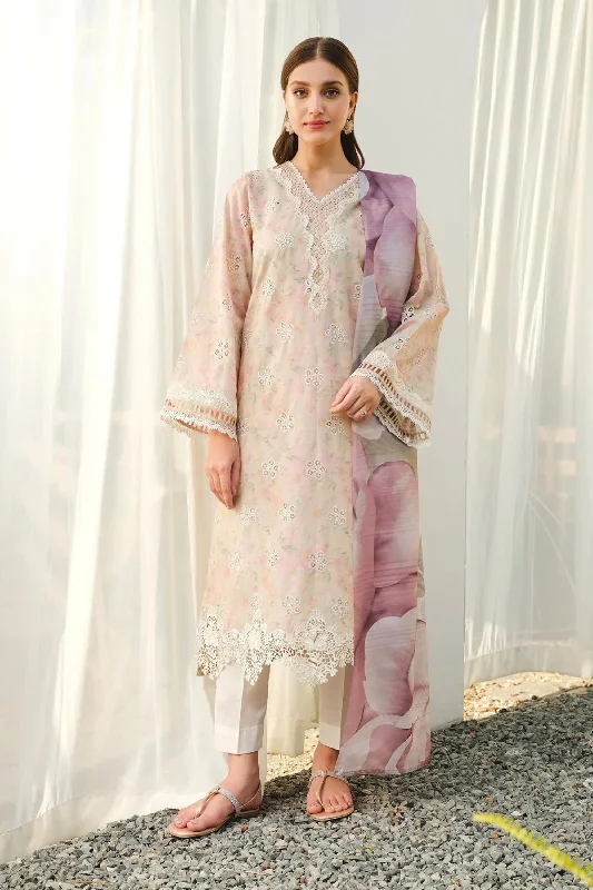 Light Peach Lawn Salwar Kameez Comfortable unclassified dresses