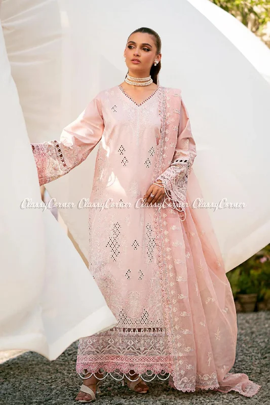 Light Pink Lawn Formal Wear Suit Soft fabric unclassified dresses