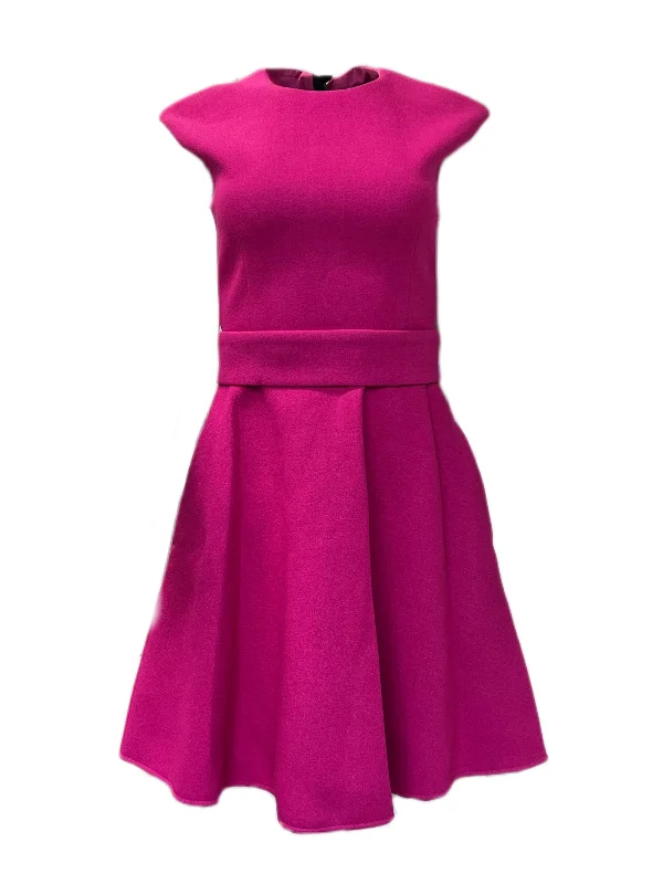 Marella By Max Mara Women's Fuxia Centro Sleeveless A Line Dress NWT Office unclassified dresses