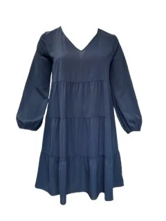 Marina Rinaldi Women's Blue Dania Pullover Shift Dress NWT Casual unclassified dresses