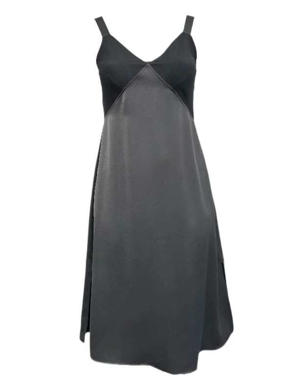 Marina Rinaldi Women's Grey Dove Sleeveless Cami Dress Size 8W/17 NWT Long unclassified dresses