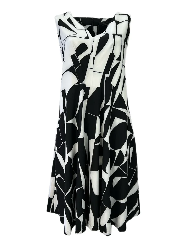 Marina Rinaldi Women's Nero Dalia Sleeveless A Line Dress NWT Bodycon unclassified dresses