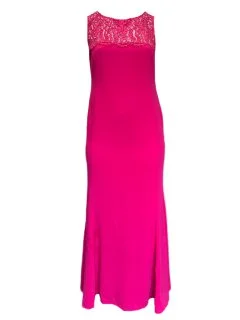 Marina Rinaldi Women's Pink Danubio Zipper Closure Shift Dress Size 12W/21 NWT Tiered unclassified dresses