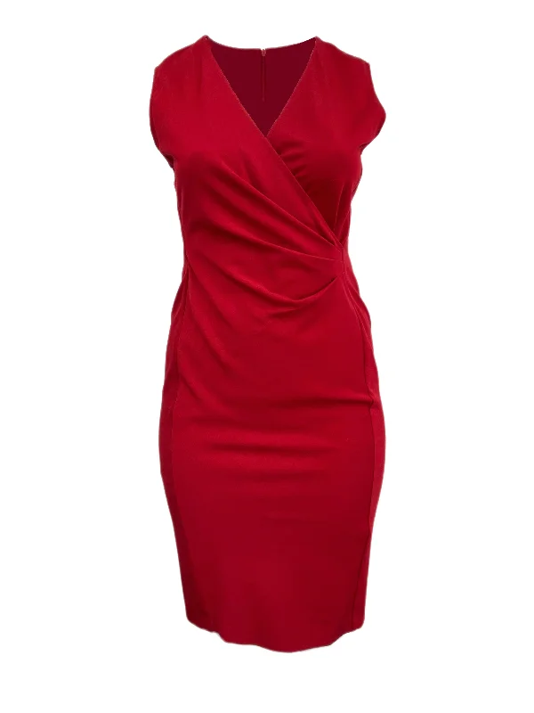 Marina Rinaldi Women's Rosso Olfatto Sleeveless Jersey Dress NWT Unique unclassified dresses