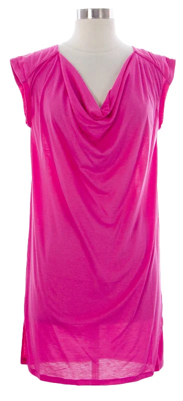 NAILA Women's Pink Cowl Neck Halaya Dress Dre2PIK $110 NEW Budget-friendly unclassified dresses