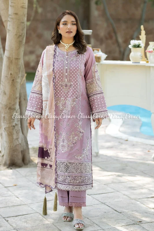 Pakistani Lawn Formal Wear Suit Elegant evening unclassified dresses