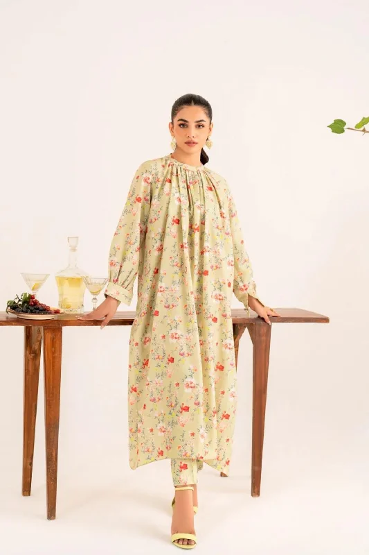 Pakistani Lawn Readymade 2PC Suit Satin unclassified dresses