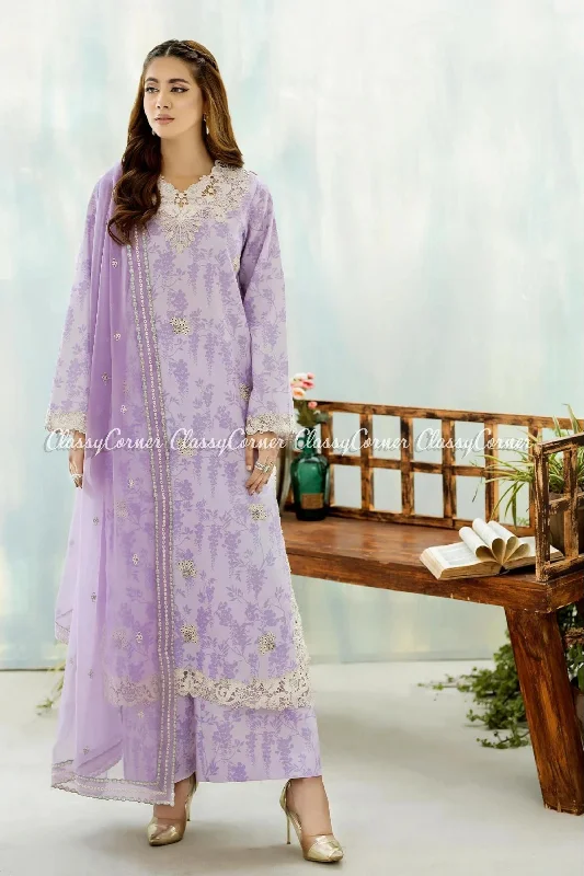 Pakistani Lawn Readymade Salwar Kameez Ruffled unclassified dresses