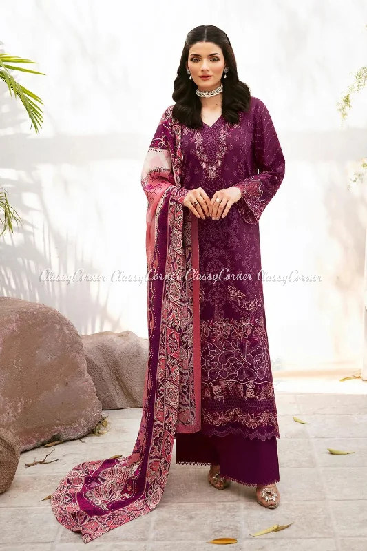 Plum Lawn Semi Formal Suit Wrap unclassified dresses