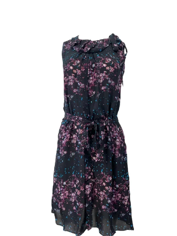 RICHARD CHAI Women's Purple Spiral Neck Dress #9F11 NWT One-shoulder unclassified dresses