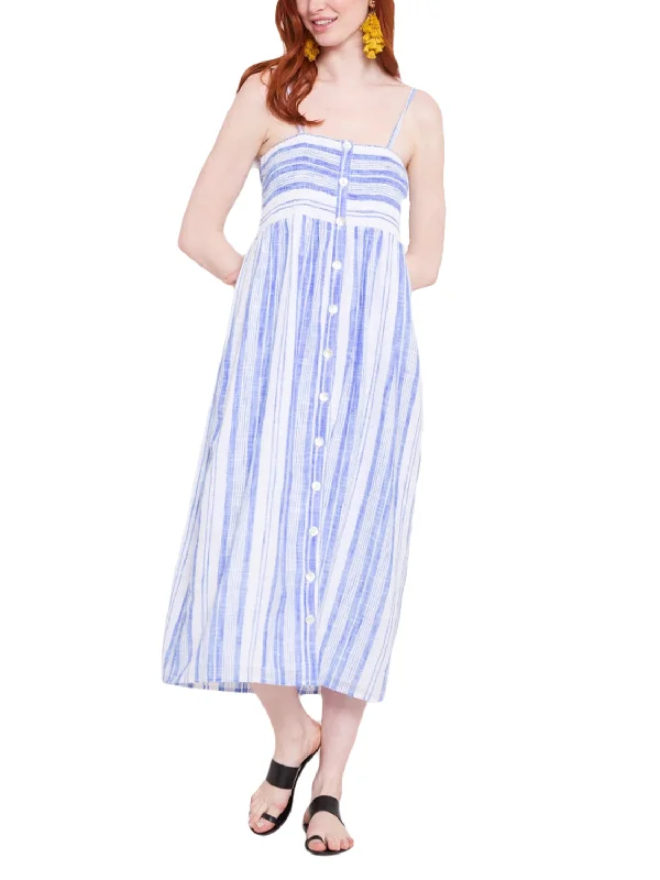 ROBERTA ROLLER RABBIT Women's Blue Montauk Kirsten Dress $188 NEW Elegant evening unclassified dresses