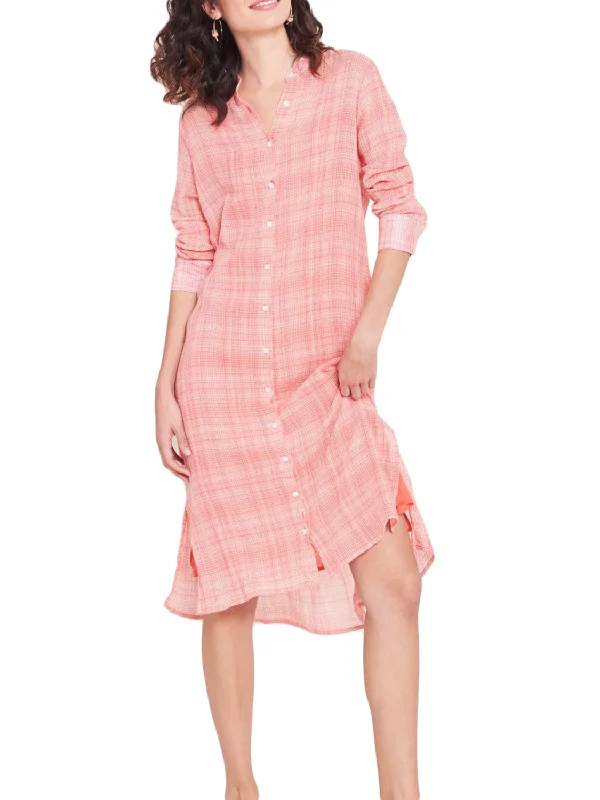 ROBERTA ROLLER RABBIT Women's Red Shelter Island Helina Dress $168 NEW Color block unclassified dresses