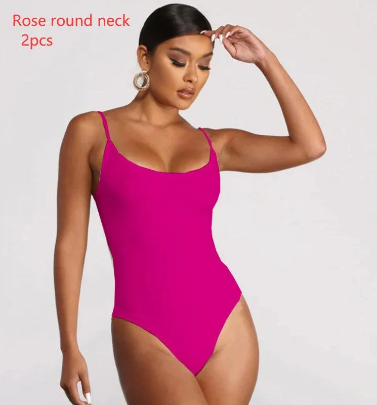 Rose round neck 2pcs