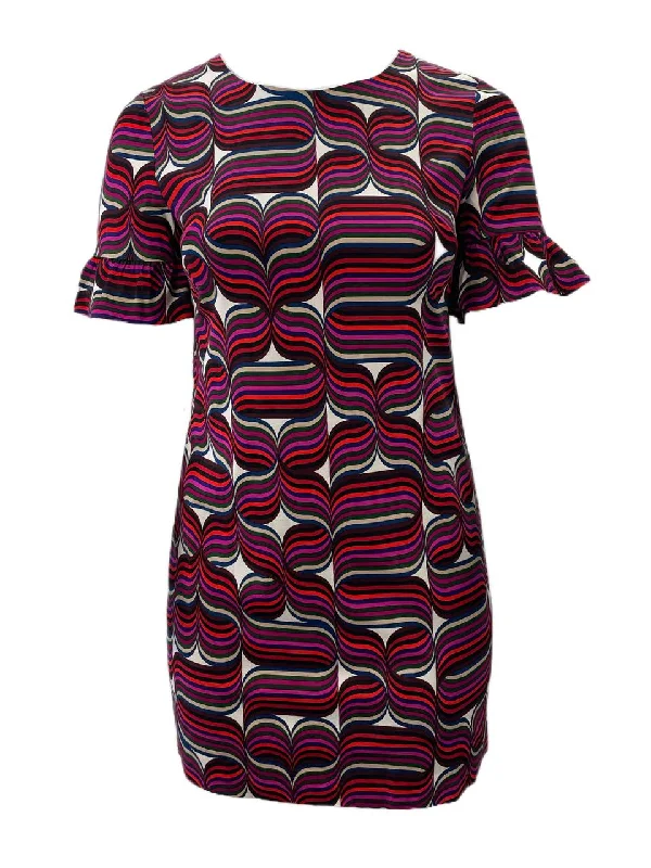 TRINA TURK Women's Multicoloured Shift Dress Size 10 NWT Date night unclassified dresses