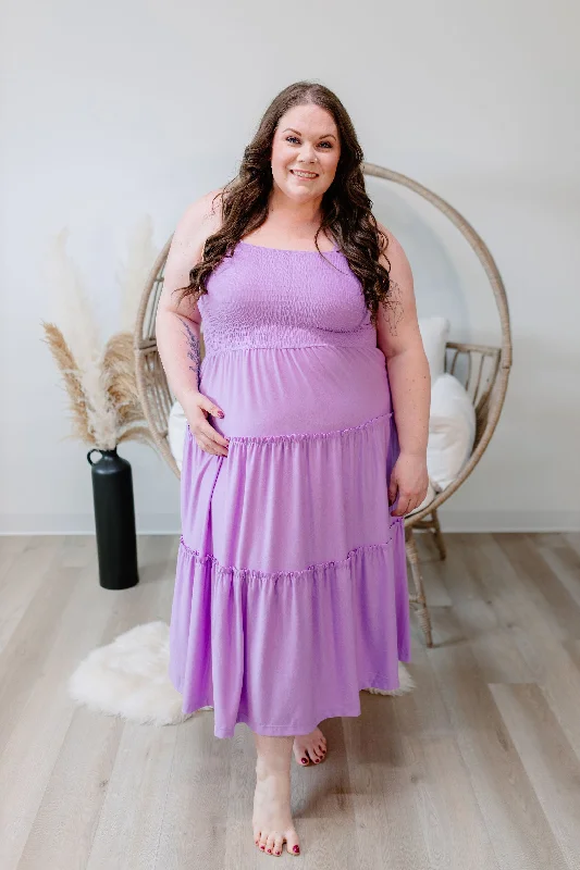 Wish Me Luck Dress - Lilac Knitted unclassified dresses