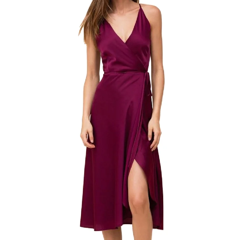 YUMI KIM Women's Burgundy City lights Dress #DR16234 XS NWT Trendy new unclassified dresses