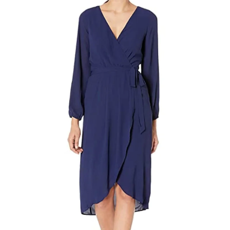 YUMI KIM Women's Navy Julienne Dress #DR1937 NWT Off-shoulder unclassified dresses