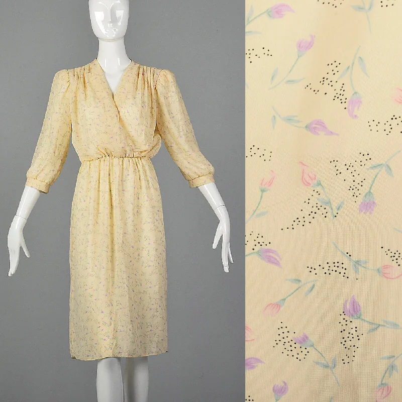 1970s Diane Von Furstenberg Floral Dress Boohoo floral dresses