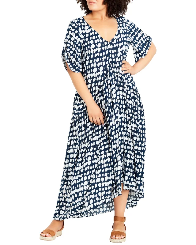 Gal Printed Dress | Navy / White Petite floral dresses