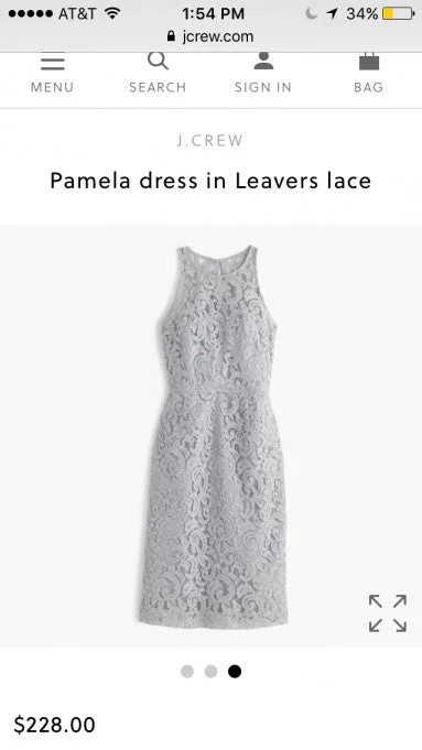 Other J Crew Pamela Lace Dress Full Lace Dress