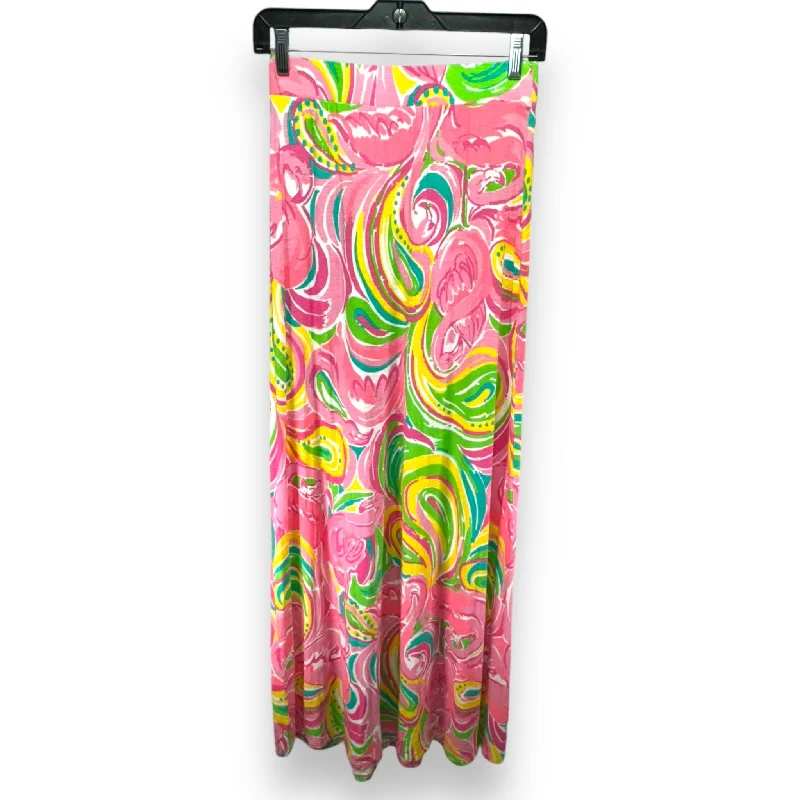 Marnie Maxi Skirt Designer By Lilly Pulitzer In Multi All Nighter, Size: XS Knit Maxi Skirt