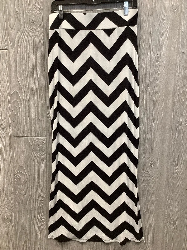 Skirt Maxi By Ana In Black & White, Size: 8 Tulle Maxi Skirt