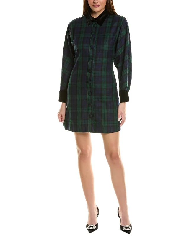 Alexia Admor Velvette Shirtdress Feminine Shirt Dress