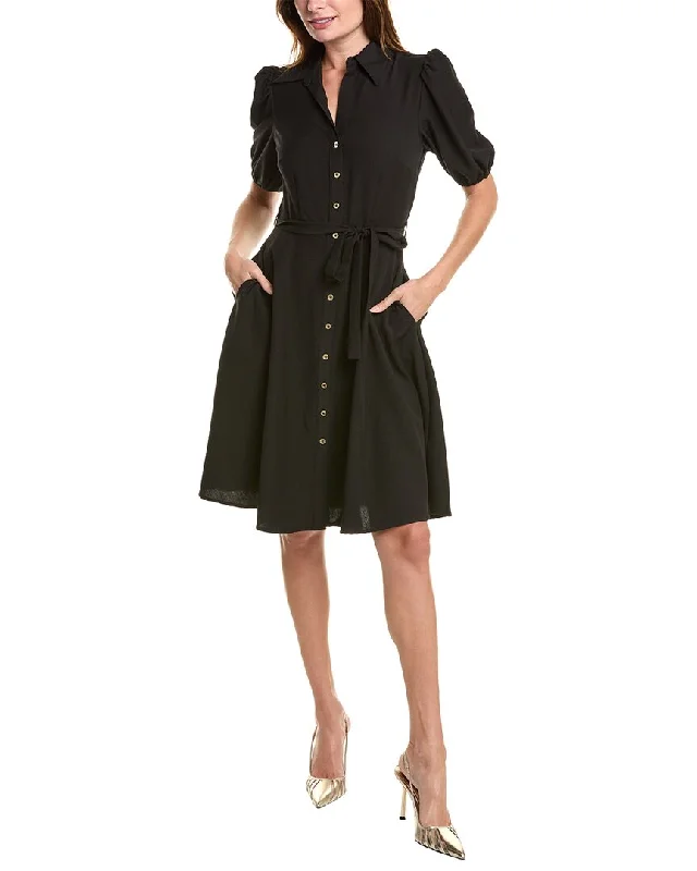 Sharagano Shirtdress Sexy Shirt Gown