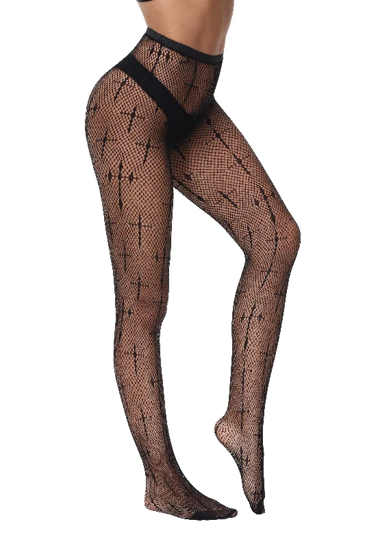 Crucifix Tights Party Bodycon Dress