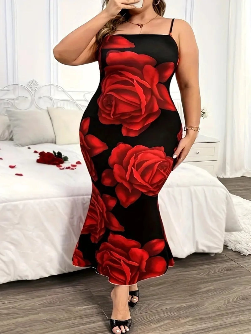 Kai Plus Size Mermaid Bodycon Dress Sexy Bodycon Dress